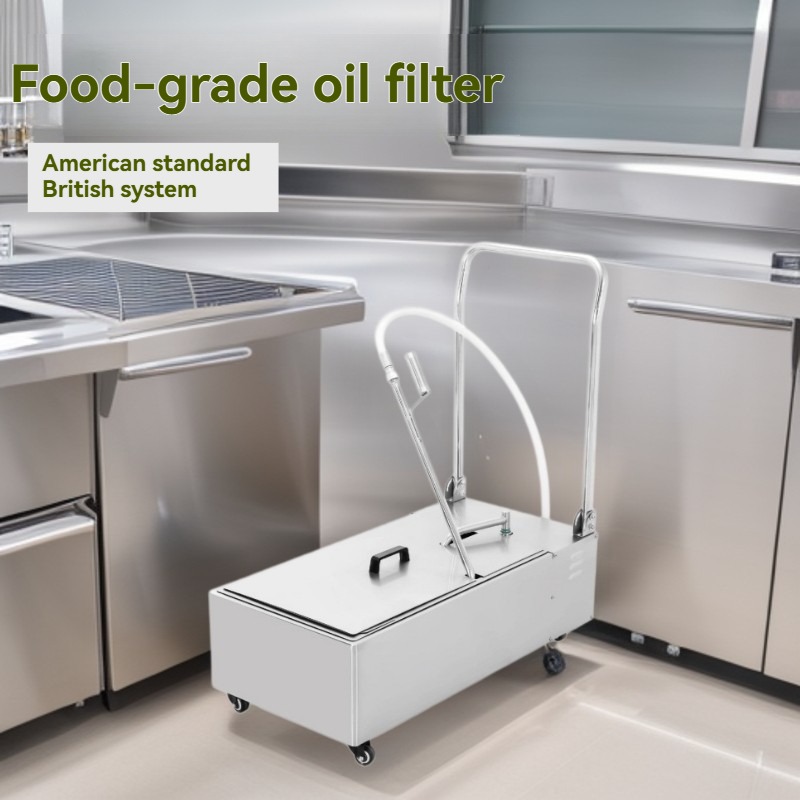 Deep Fryer Stainless - 110V/220V Deep Frying Machine Oil Filter
