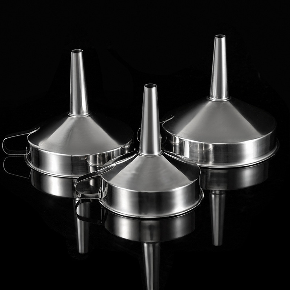 Kitchen Appliances On Sale - 1Pc Stainless Steel Cooking Oil Funnel