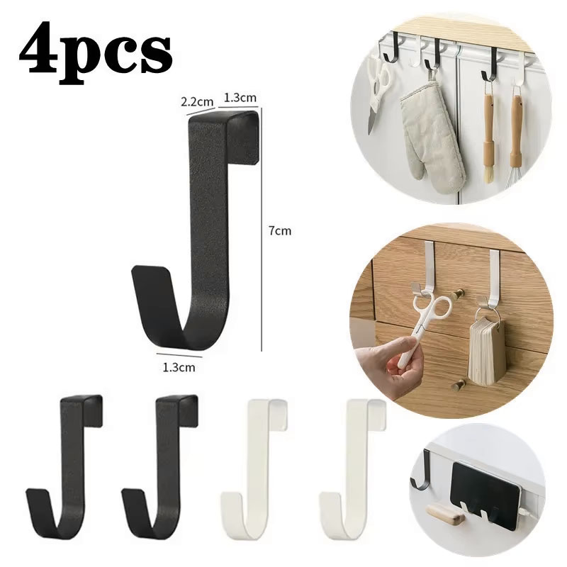 Kitchen Appliances Shelves - Universal Stainless Steel Z-Shaped Hooks Cabinet