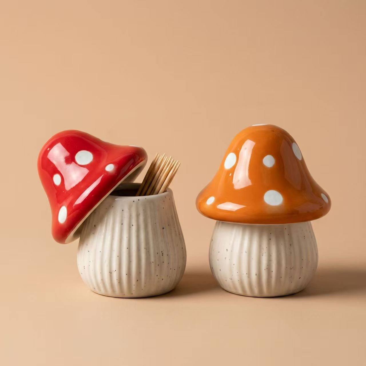 Cartoon Mushroom Ceramic Stora - огляд і ціна Kitchen Appliances Rack