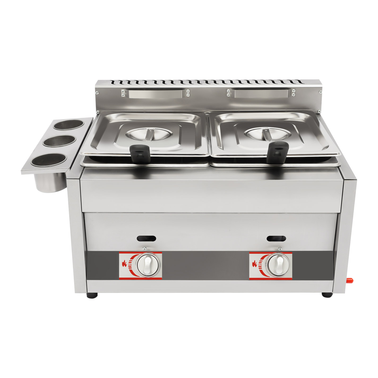 Commercial Dual Tank Deep Frye - огляд і ціна Deep Fryer Stainless