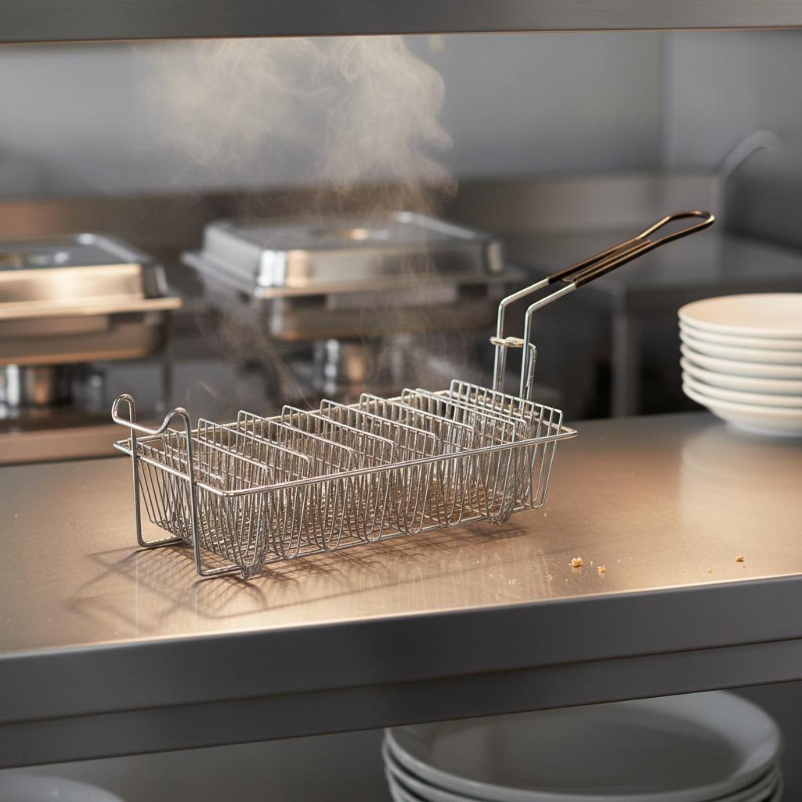 8 Slot Taco Rack Heat Resistan - огляд і ціна Deep Fryer Stainless