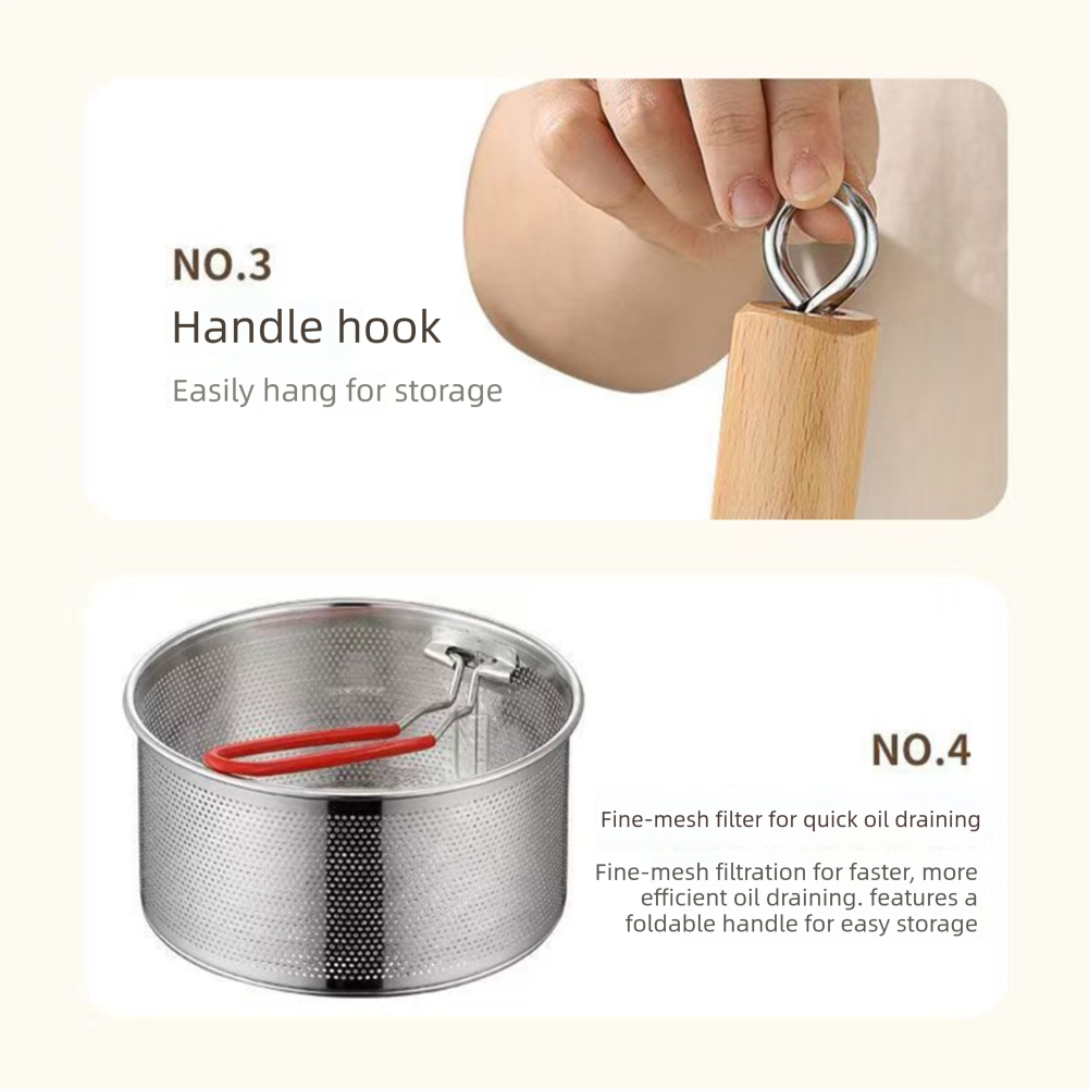 1 Set Multifunctional Stainles - огляд і ціна Deep Fryer Stainless