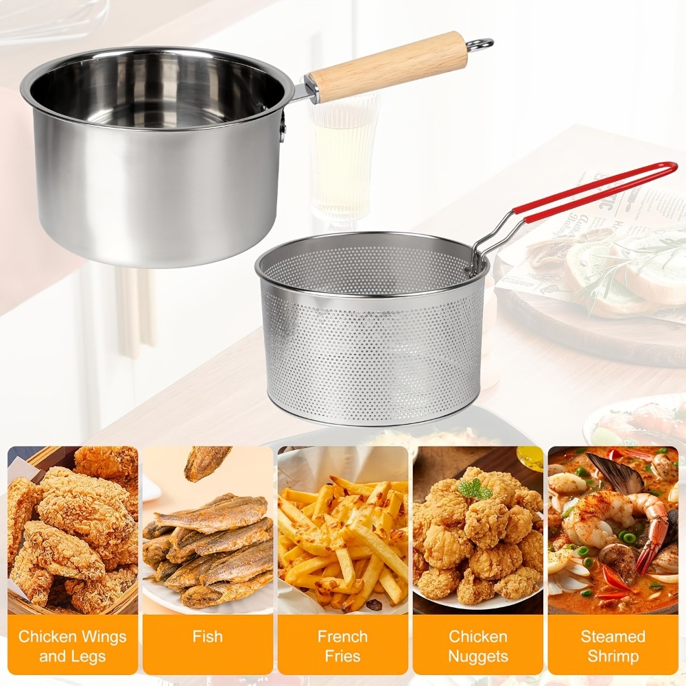 2.5L stainless steel deep frye - огляд і ціна Deep Fryer Stainless