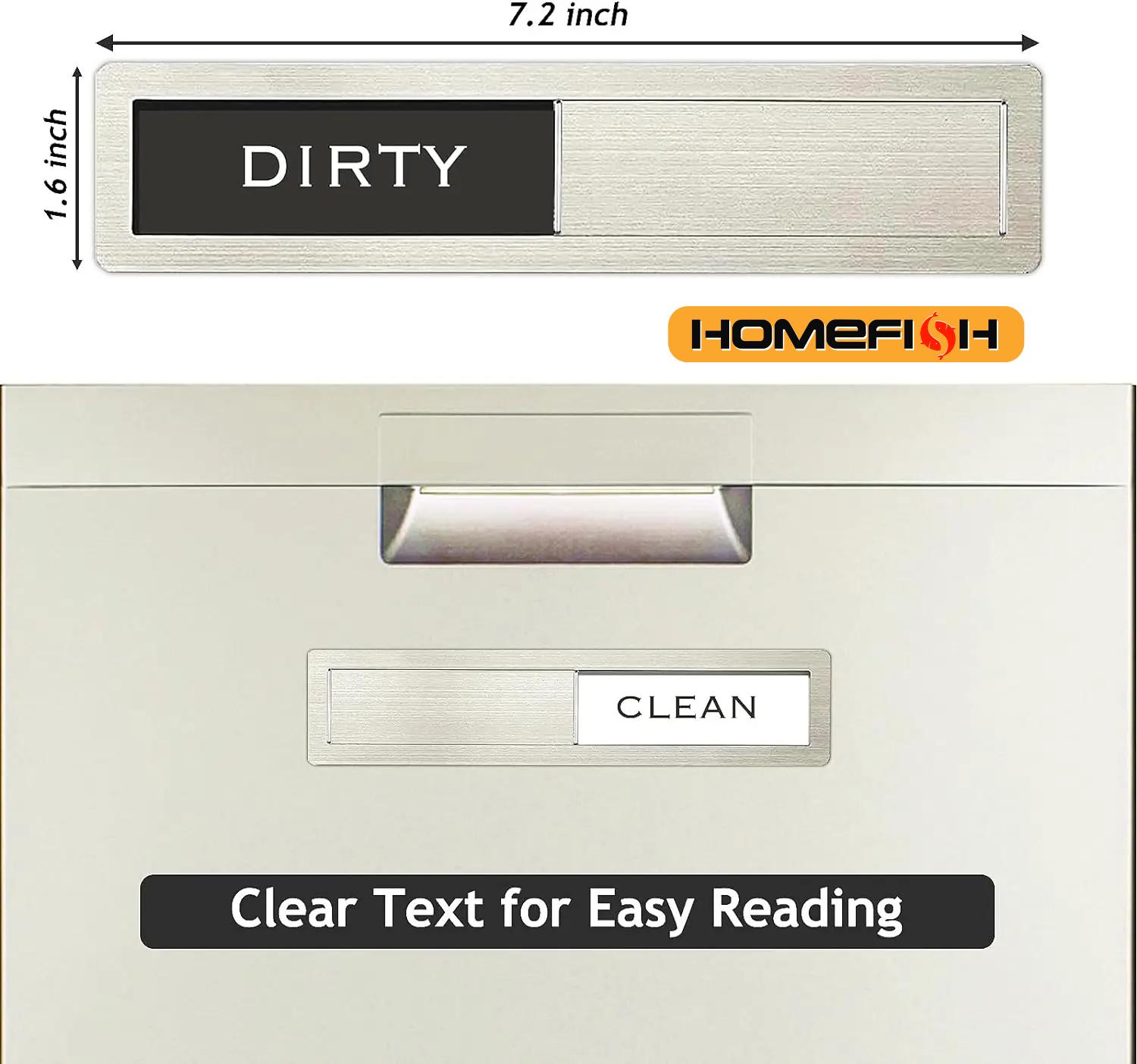 Dishwasher Magnet Clean Dirty  - огляд і ціна Kitchen Appliances White