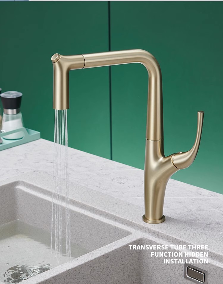 Brushed Gold  Pull Out Kitchen - огляд і ціна Kitchen Appliances White