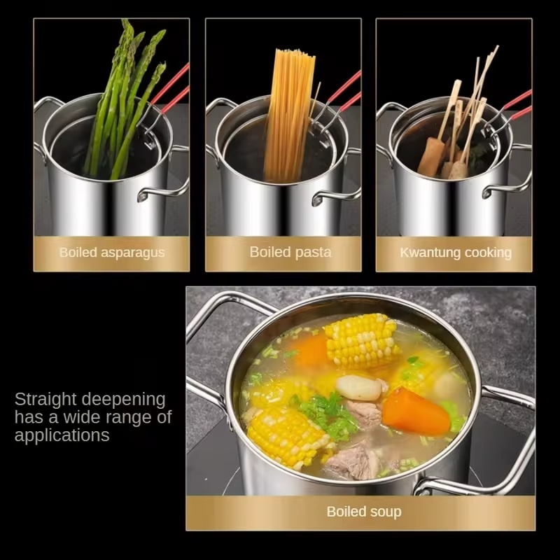 304 Stainless Steel Deep Fryer - огляд і ціна Deep Fryer Stainless