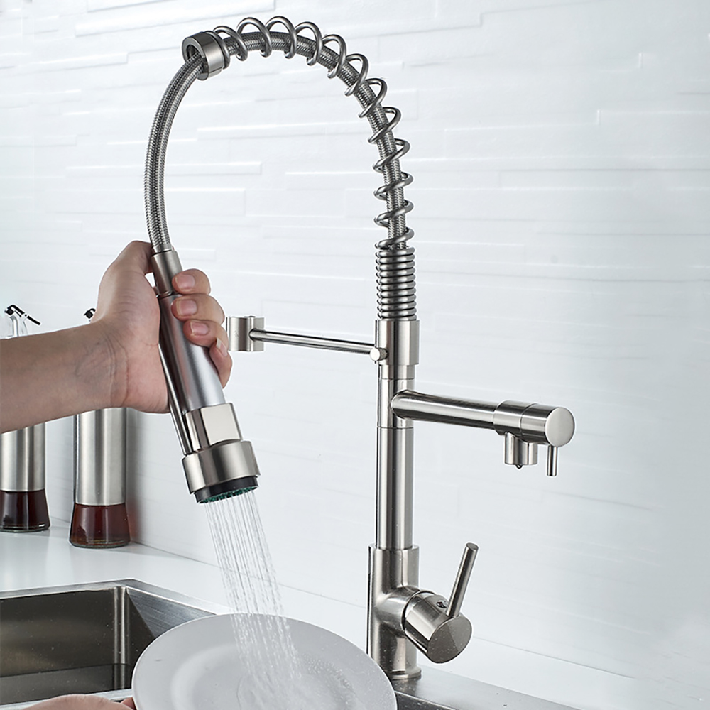 DQOK Black Brushed Spring Pull - огляд і ціна Kitchen Appliances White