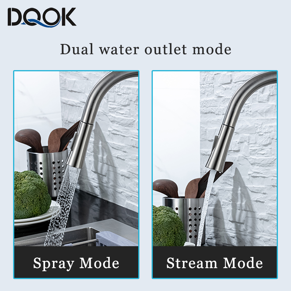 DQOK Kitchen Faucet Pull Out   - огляд і ціна Kitchen Appliances White