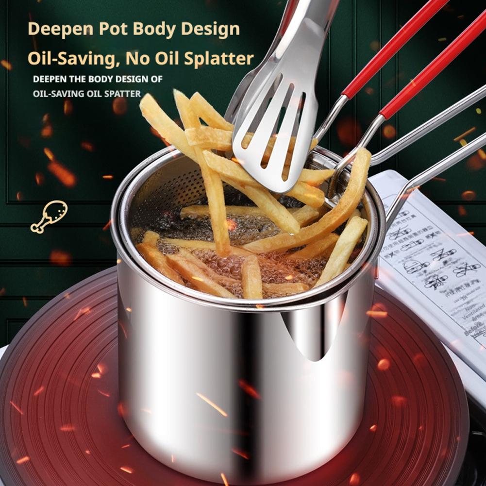 Stainless Steel Deep Frying Po - огляд і ціна Deep Fryer Stainless