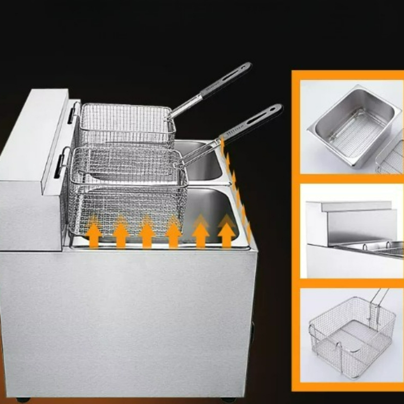 Stainless Steel Electric Deep  - огляд і ціна Deep Fryer Stainless