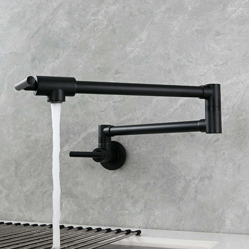Black Wall Mounted Pot Filler  - огляд і ціна Kitchen Appliances White