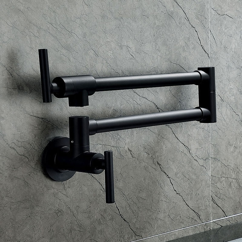 Black Wall Mounted Pot Filler  - огляд і ціна Kitchen Appliances White
