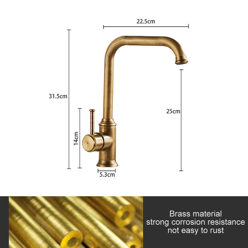ELLEN Antique Bronze Kitchen F - огляд і ціна Kitchen Appliances White